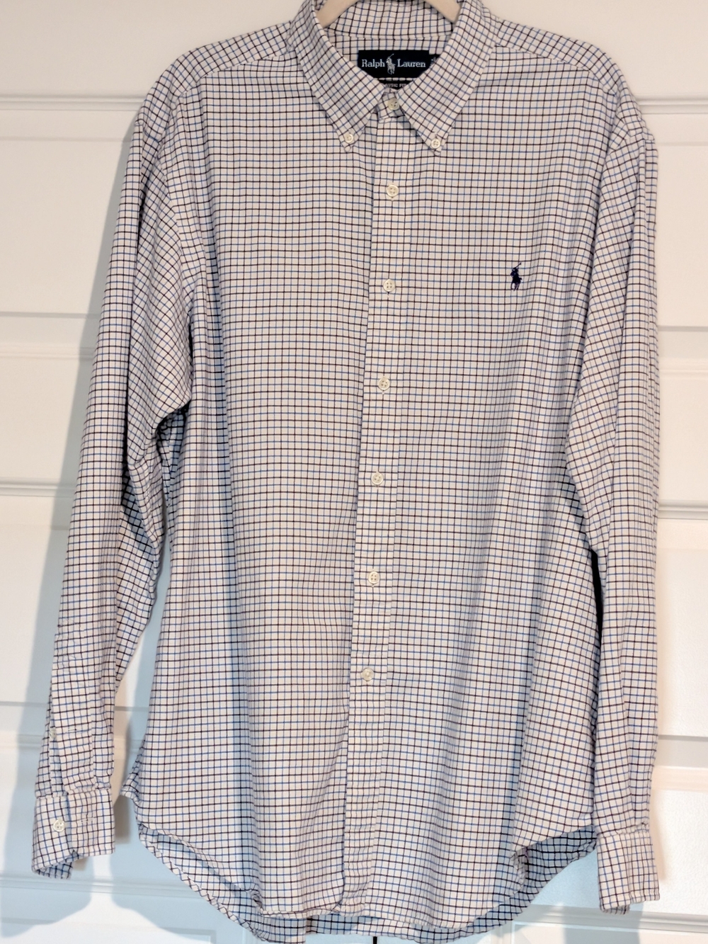Ralph Lauren Windowpane Button-Down Shirt